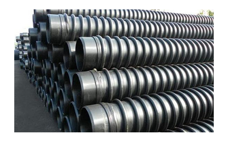 HDPE reinforced winding structure wall pipe (type b)